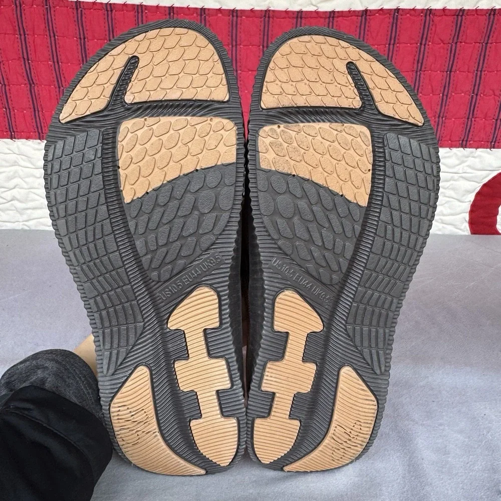 Size 10.5 -‎ KuaiLu Mens Orthotic Sandals Athletic Thick Cushion Recovery Slides